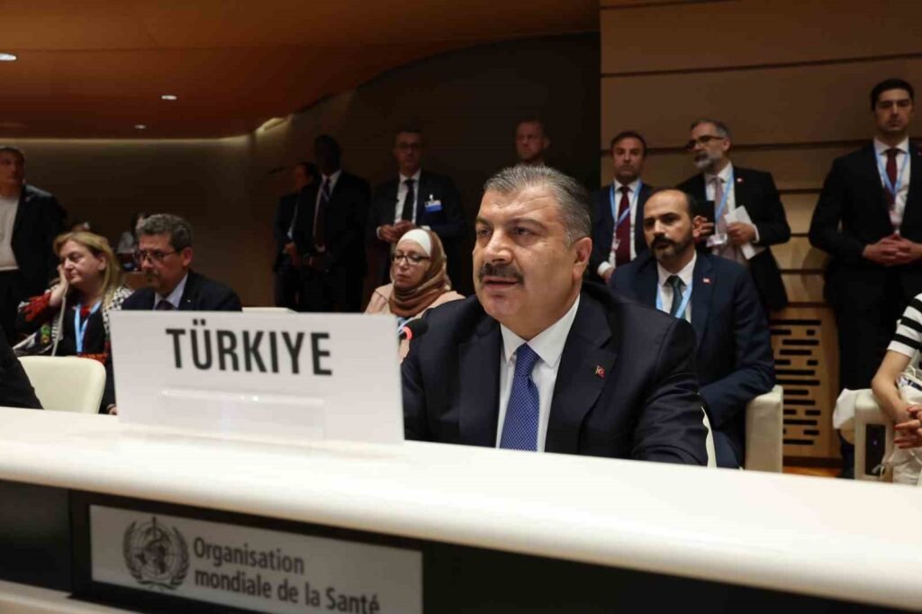 Rede des Gesundheitsministers Dr. Fahrettin Koca bei der 77. Weltgesundheitsversammlung der Vereinten Nationen und Bewertung der Situation in Gaza