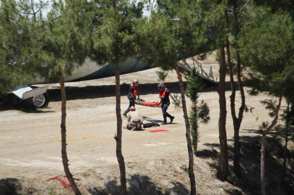 Die erste Phase des Manövers in Kyrenia
