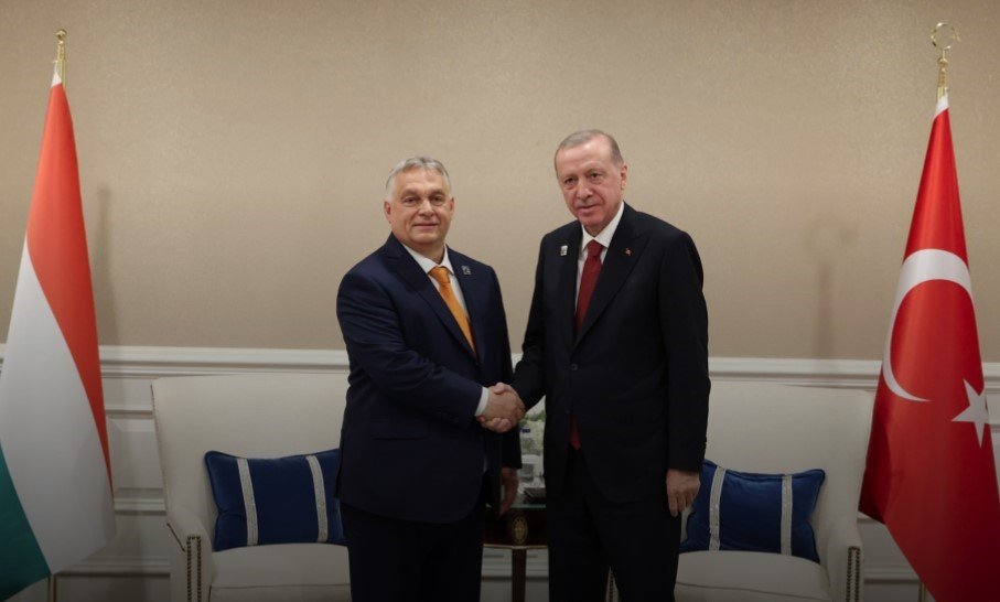 Präsident Erdoğan empfängt den ungarischen Premierminister Orban