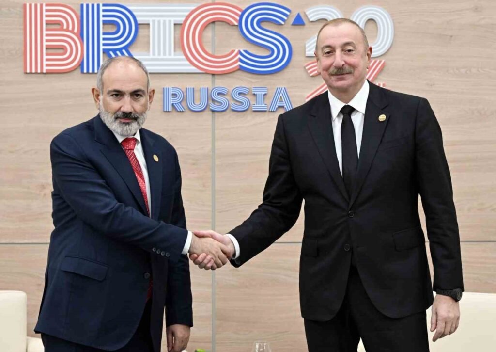 Aliyev und Paschinyan diskutierten den Friedensprozess beim BRICS-Gipfel