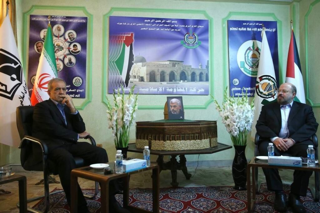 Der iranische Präsident Pezeshkian besuchte eine Kondolenz und machte Erklärungen zu den Menschenrechten