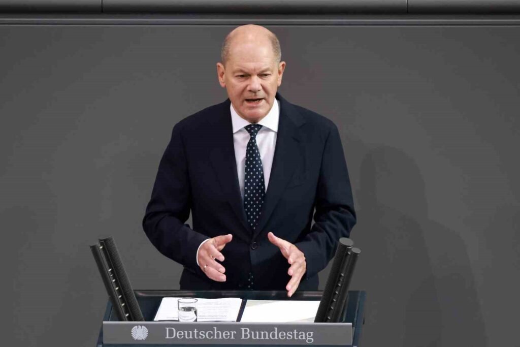 Erklärungen von Bundeskanzler Olaf Scholz zu Israel und der Ukraine