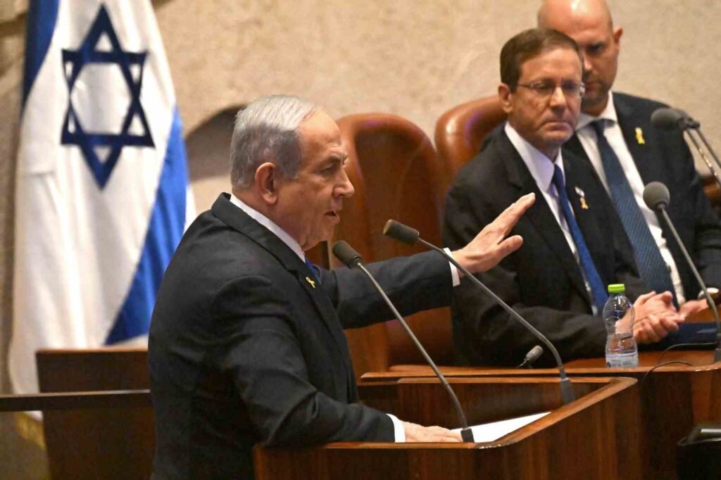 Netanyahu hat die Ziele der Friedensabkommen bekannt gegeben.