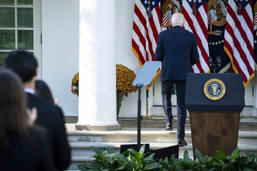 Joe Biden betonte in seiner Ansprache an die Nation die Bedeutung des Willens des Volkes.