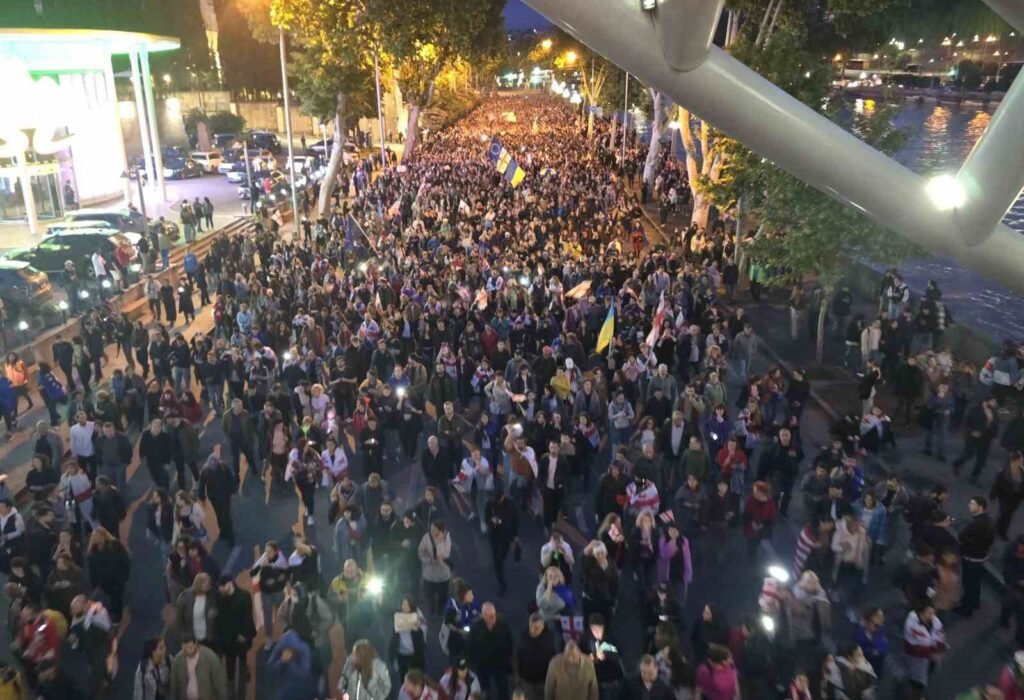 Protesta en Georgia: Reacciones contra la Ley de Transparencia de la Influencia Extranjera