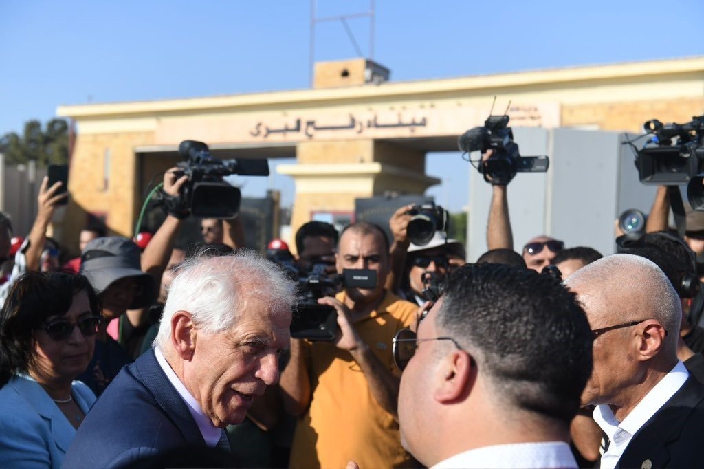 Visita de Borrell a Egipto y declaraciones sobre la situación humanitaria