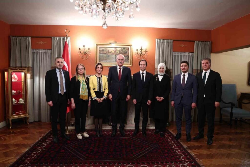 Le Président de la Grande Assemblée nationale de Turquie, Numan Kurtulmuş, effectue une visite au Mexique