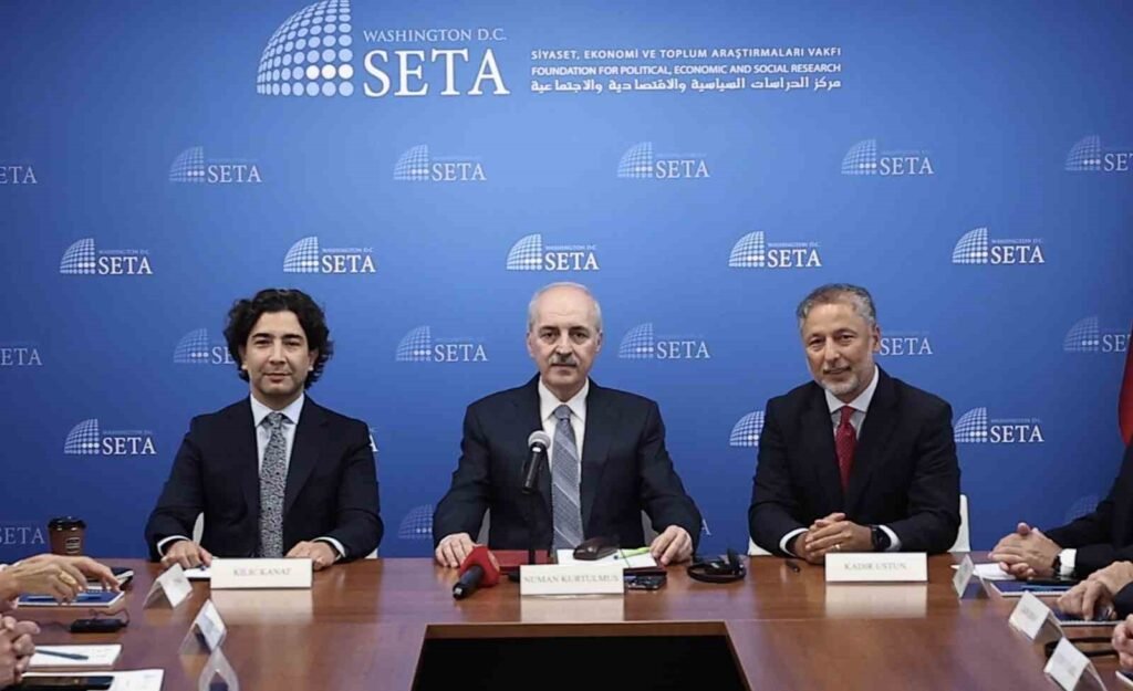 Visite aux États-Unis du Président du Parlement turc, Numan Kurtulmuş