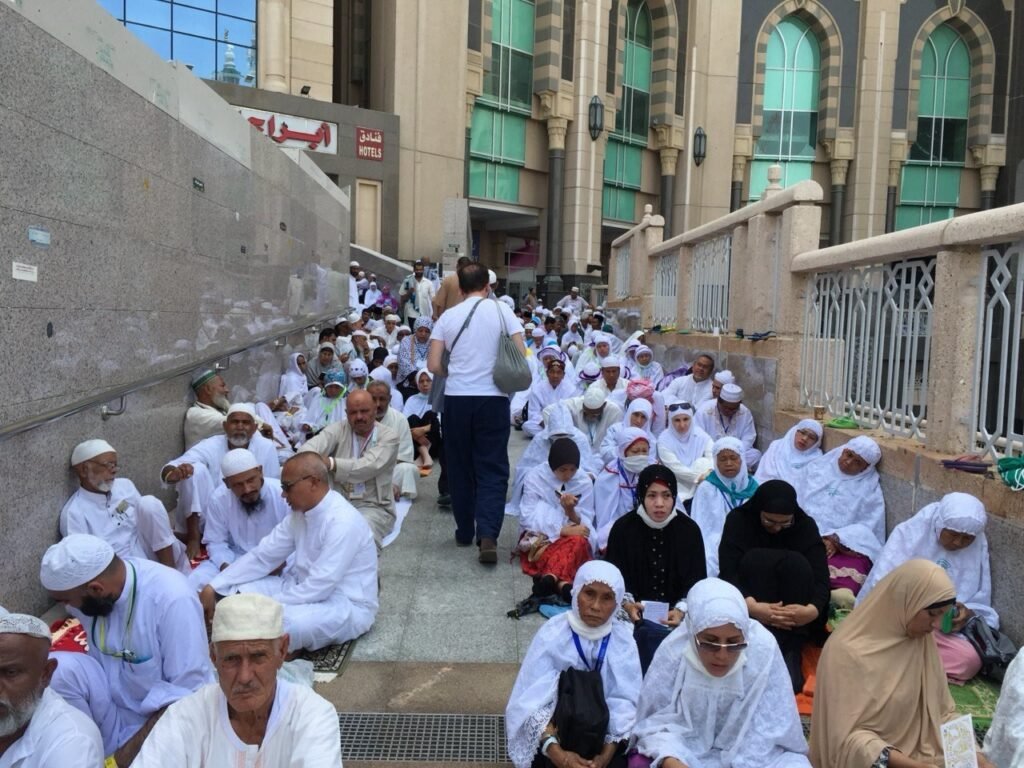 I pellegrini hanno invaso La Mecca