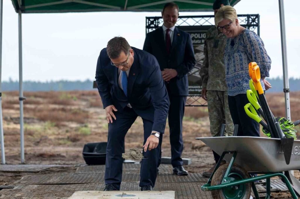 È iniziata la costruzione di una base permanente per le truppe tedesche in Lituania