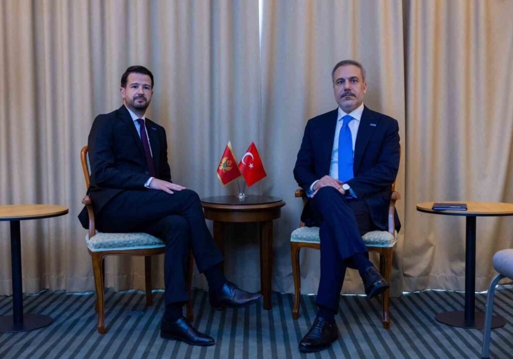 Foreign Minister Fidan met with President Milatović of Montenegro