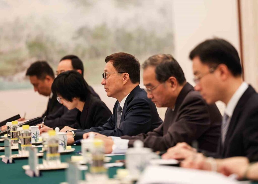 Minister of Foreign Affairs Fidan met with Han Zheng, Member of the Politburo of the Central Committee of the Communist Party of China (CPC)