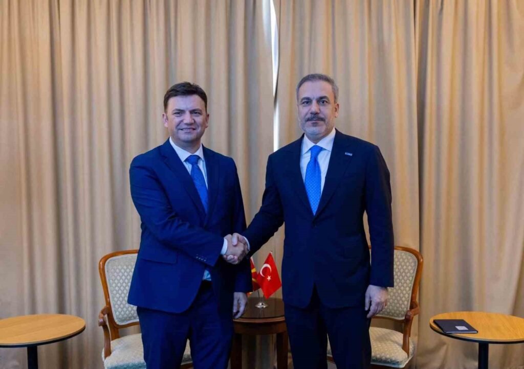 Minister of Foreign Affairs Fidan met with Minister of Foreign Affairs Osmani of North Macedonia