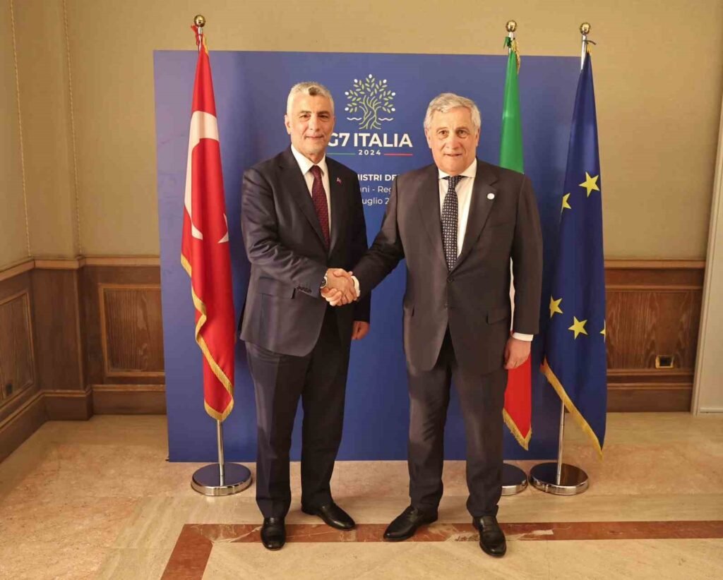 Minister Bolat met with the Italian Minister of Foreign Affairs Tajani