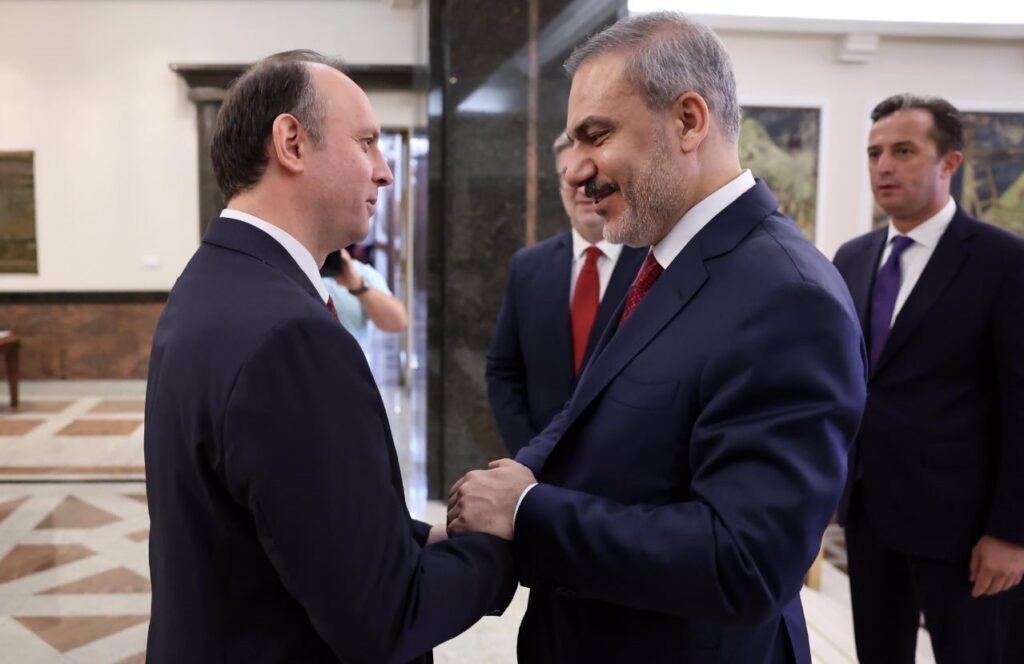 Minister Fidan met with North Macedonia Prime Minister Mickoski