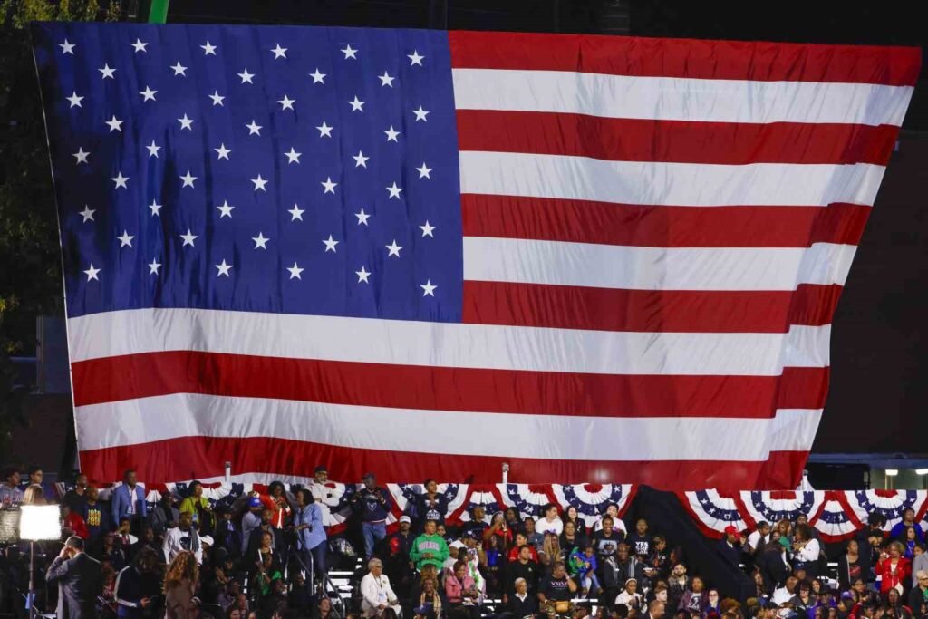 In the US presidential election, Trump reached 177 delegates and Harris reached 99 delegates